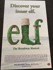 Elf 14x22 Broadway Window Card Poster
