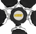 Jegs Black Cam Lock Ultra Series Harness 5-point Design