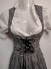 Authentic Vintage Dirndl Dress Austria Trachten Oktoberfest Size Eu 38 Cod 1041