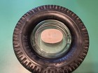 50s Years Phoenix Firestone Ashtray With Tire And Rubber Dealer Advertising