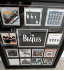 Beatles Uk Album Display Steiner Framed Very Rare 