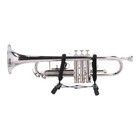 Besson 1000 Bb Trumpet Silver Plated Used With Case Mouthpiece Mute