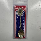 North Dakota Spoon Buffalo Souvenir  Spoon Collectible 5  Gold