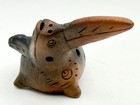 Vtg Handmade Folk Art Ocarina Clay Pottery Multi Hole Flute Whistle Toucan Bird