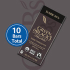    green   Black s Organic Dark Chocolate Bar  85  Cacao  10 - 3 17 Oz Bars