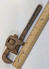 Vintage Worth 8 Inch Pipe Wrench Stillson Pattern Plumbing Adjustable Usa