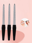 3-piece Professional Double-sided Nail Files - Perfect For Home   Salon Manicure