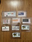Ticket Stubs  Vintage Music Concerts  Assorted Lot Of 9