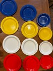 Ingrid Chicago Party Ball Picnic Set Vintage Camping Plates Cups Bowls Colorful