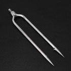 4 Pcs Stainless Steel 2 Prongs Harpoon Gig Gaff Hook Barb Fish Spear Ls