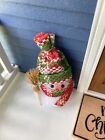 Dollhouse Miniature Christmas Holiday Winter Snowman Porch D  cor 1  Scale 1 12