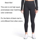 Women s High Waist Workout Gym Vital Seamless Leggings Yoga Pants 24    black   
