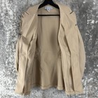 Roamans Plus Size 18w 2pc Career Blazer Jacket Shift Midi Dress Suit Set Beige