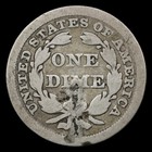 Seated Liberty Dime  c    Love Token