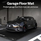 Car Containment Mat W  Stay Put Corner Non-slip Garage Floor Mats Raised Edge