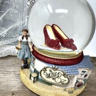 Wizard Of Oz 1999 Musical Snow Globe With Dorothy   Ruby Slippers Turner Prods