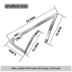Pr315500-lh Attic Ladder Power Arm Assy Left Hand Replacement Louisville Ladder