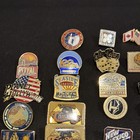 Lot Of 40  Vintage Us States And Monument Hat Vest Lapel Collectible Pins Nice