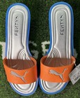 Us Women   s 7 5 - Fenty X Puma Cat Cleat Sandals    rickie Orange racing Blue   