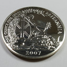 2007 United Kingdom Silver 1 Oz Britannia 2 Pound Coin  57585c