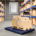 Shipping Floor Scale 60x60 10000 Lb Platform W  Ramp