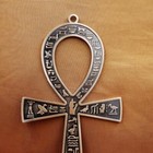 Amazing Bronze Egyptian Wall Plaque Ancient Cross Ankh  key Of Life     large