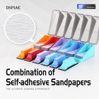 Dspiae Composite Sand Paper Set  4k  6k  8k  10k  12k  15k  120pcs Xsp-s01 - Us