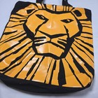 Disney The Lion King Broadway Musical Canvas Tote Bag Black Yellow Nwt Souvenir