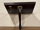 Vintage Petite Mahogany Wall Shelf By The Bombay Company 