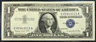 1957 A  1 One Dollar Blue Seal Silver Certificate Crisp Unc  jb s Coins 