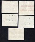 Honduras 1959 Blocks Of Stamps Mi 562-73 Proofs Rrr Mnh Lot 1