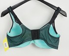 New Addition Elle Nola Underwire Sports Bra Mesh Medium Impact Women s Size 40c
