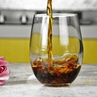 Set Of 10 Wine Stemless Clear Tumblers 5 5 Oz Plastic Glasses 10 Count Small Cup