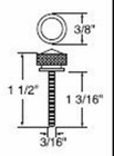 Dash Screws For Freightliner Blue Jewel Chrome 1 1 2  Tall Up 24052b Set Of 6