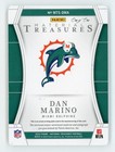 1 1 Dan Marino 2022 National Treasures Sp On-card Auto Printing Plate Patch Card
