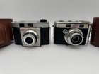 Lot Of 2 Vintage Kodak Cameras Colorsnap 35 Model 2   Signet 40  W  Cases