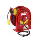Lincoln 91030 Heavy Duty Extension Cord Reel  13amp Receptacle  50ft Cord