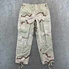 Us Army Pant Mens Medium Regular Desert Storm Tri Color Camo Combat Bdu Uniform