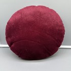 Vintage Camp Rock Final Jam Join Now  Round Accent Pillow Red Disney Demi Lovato