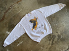 80s Vintage Andy Warhol Cat Art Crew Neck Sweatshirt Men Sz S 1980s T-shirt