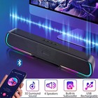 Surround Sound Bar 4 Speaker System Wireless Bluetooth Subwoofer Tv Home Theater