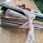 Handmade Floral Theme Junk Journal From Upcycled Storybook