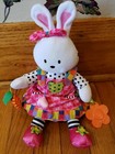Amazing Baby Developmental Rattle Bunny Rabbit 12  Plush Toy