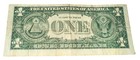 1957b Series Error Note  1 One Dollar Bill Very Off Center Rare Series Number