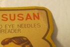 Antique Sewing Needle Folio Sewing Susan W 24 Nickel Plated Rust Proof Needles