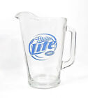 Miller Lite Glass Pitcher All Natural Pilsner Beer Pitcher Used