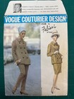 Vogue Couturier Design Alberto Fabiani Of Italy Double Breasted Suit 1428 Sz14