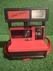Vintage Original Working Polaroid 600 Cool Cam Instant Film Camera Red   Black