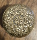 Antique Door Knob 1880 8 Fold K-20700 Bronze Brass Victorian Venacular Rare