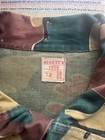 1958 Belgian Army Brush Camo Combat Jacket Begetex Rare Vintage Military
